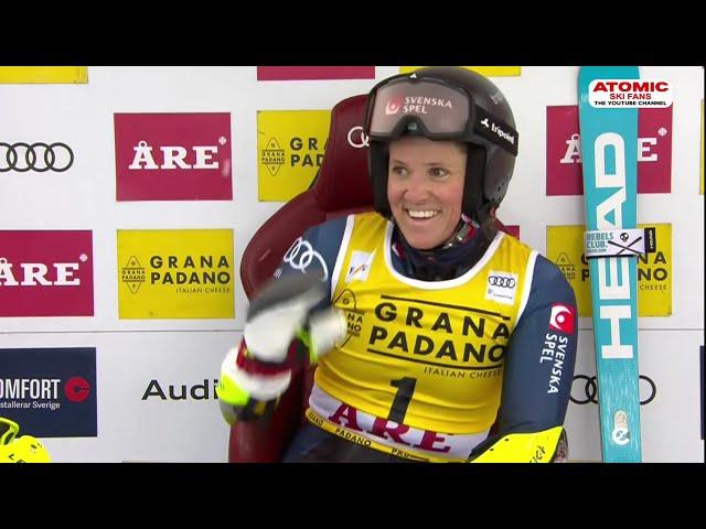 AUDI FIS Ski World Cup - Women's Giant Slalom - Are (SWE), 1st run, March 09, 2024 #weliveskiing