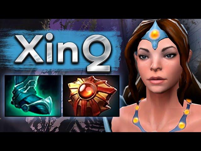 Китайская Мирана творит невероятные вещи! - XinQ Mirana 7.35 DOTA 2