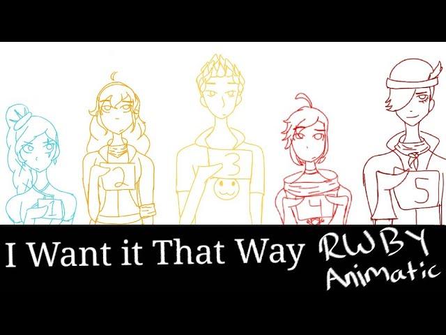 I Want it That Way | RWBY Animatic