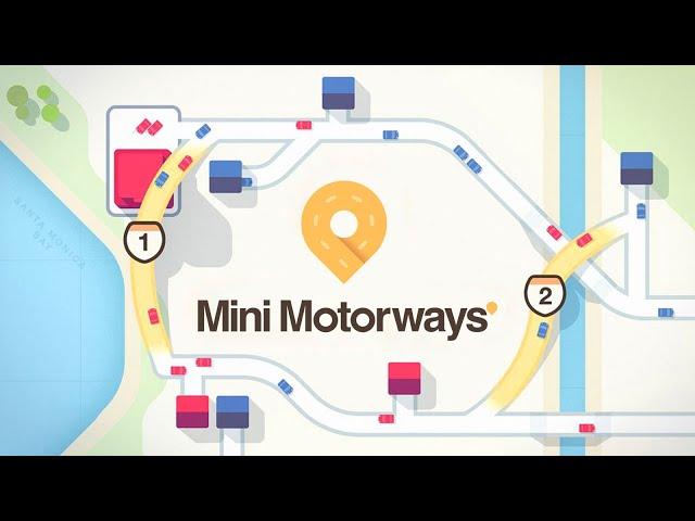 НОЧНОЙ ЛОС-АНДЖЕЛЕС! - MINI MOTORWAYS ПРОХОЖДЕНИЕ