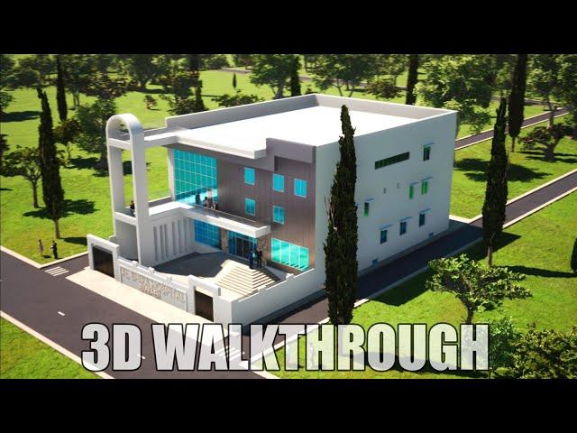 Hospital Design Architecture | Swabi Hospital | 3D Walkthrough