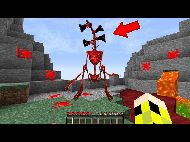 Я ПРИЗВАЛ КРОВАВЫЙ СИРЕНОГОЛОВЫЙ В СВОЕМ МИРЕ В МАЙНКРАФТ КАК ПРИЗВАТЬ BLOOD SIREN HEAD В MINECRAFT