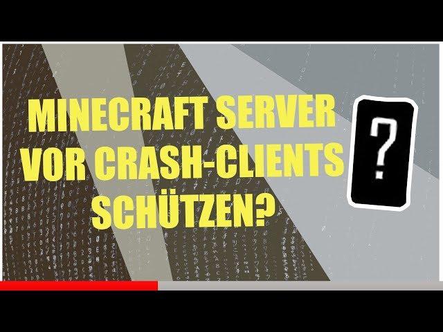 NIE WIEDER VOM EAZY CLIENT GECRASHT WERDEN! | MINECRAFT SERVER VOR HACKERN ABSICHERN