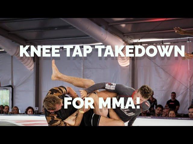 HOW TO DO A KNEE TAP TAKEDOWN IN MMA!