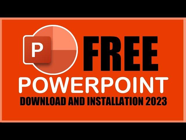 How To Download & Install Microsoft PowerPoint In PC Free  - MS Powerpoint tutorials