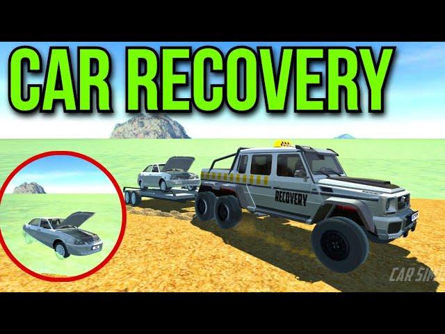Breakdown Car Recovery in Car Simulator 2