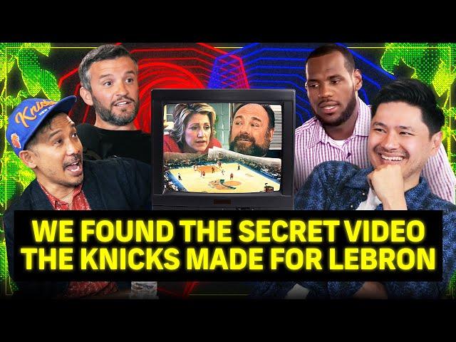 We Found the Secret Tape the Knicks Made for LeBron | PTFO