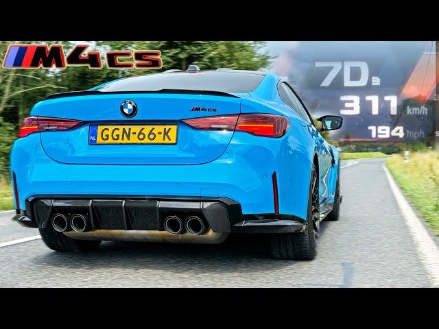 2025 BMW M4 CS // 0-100 100-200 1/4 MILE TOP SPEED on AUTOBAHN & SOUND