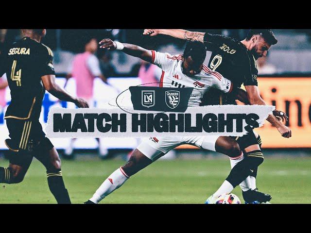 HIGHLIGHTS: LAFC vs. San Jose Earthquakes | October 19, 2024