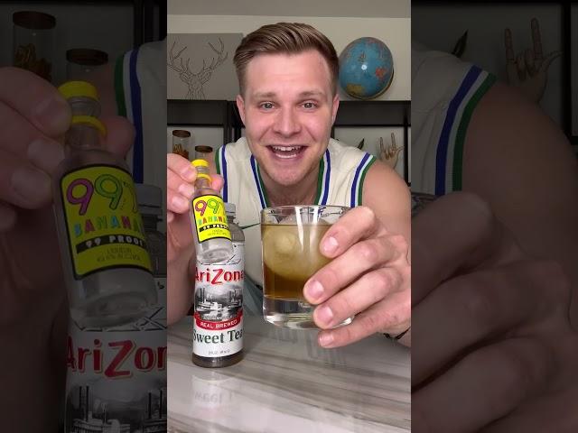 Does Banana Liquor + Arizona Sweet Tea tastes like Banana Bread?!