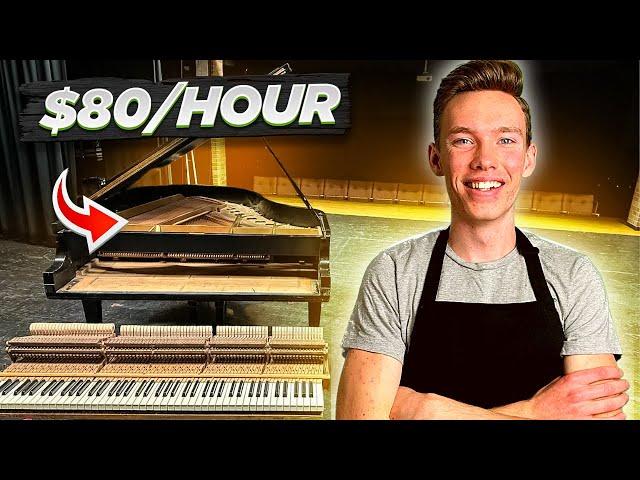 How Much I Made as an 18-Year-Old Piano Tuner.