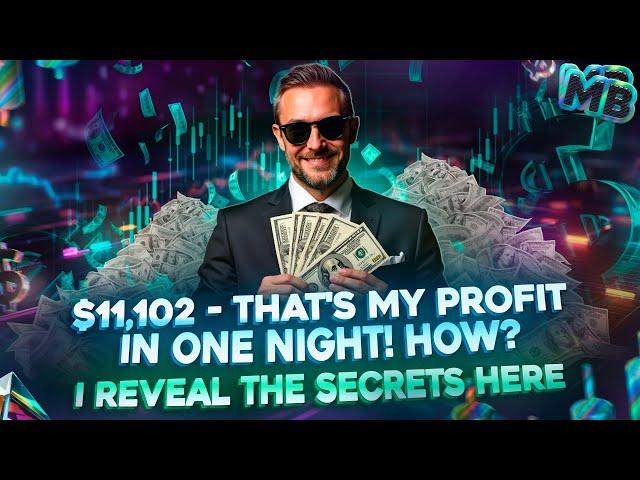 Binary Options Trading Strategy! $11,102 - That's My Profit In ONE Night! Pocket Option Bot