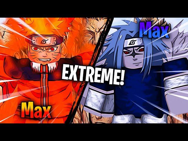 MAX Naruto and Sasuke 6 Star to the EXTREME!! All Star Tower Defense | Roblox