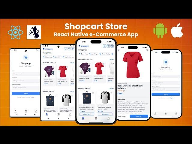 Build a Full Ecommerce App From Scratch: React Native, Expo, Supabase, Stripe || Part-4