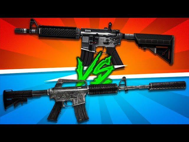 M4A4 или M4A1-S. Что выбрать? (CS:GO)