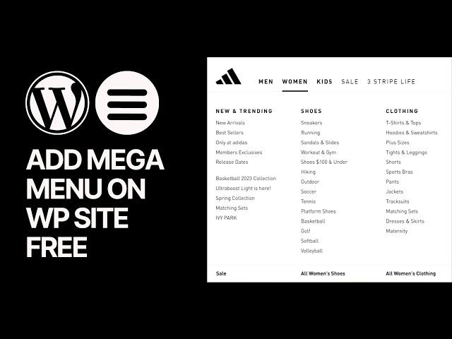 How to Add a Mega Menu on Your WordPress Site Navigation For Free?