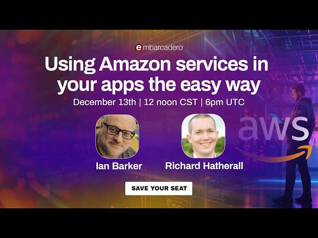 Using Amazon services in your apps the easy way