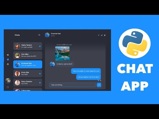 Python Realtime Chat: Build a FULL-STACK app in 17 Minutes! (Best UI )