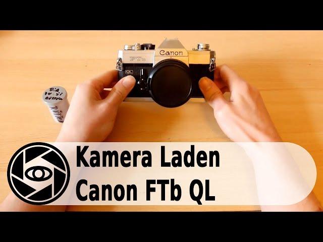 Canon FTb Analog Kamera: Laden und Entladen