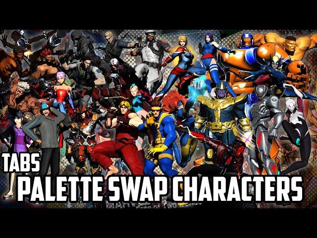 UMVC 3 Palette Swap - One Combo With Every Palette Swap Character