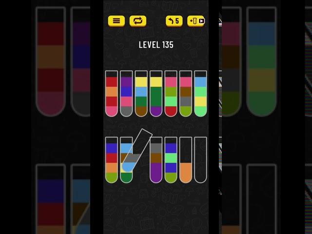 water sort puzzle level 135