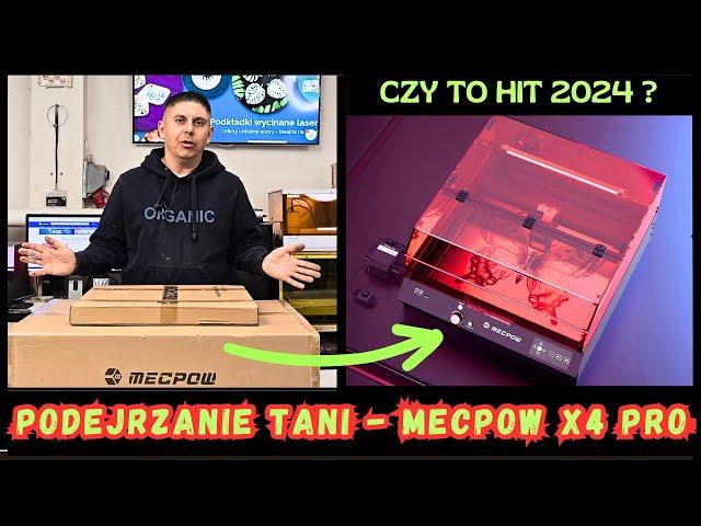 Sprawdzam podejrzanie tani laser MECPOW X4 PRO 22W – czy to będzie HIT 2024 ? 