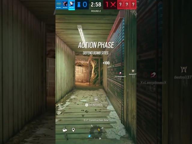 Crazy Run Outs in R6!! #r6 #r6siege #rainbow6siege