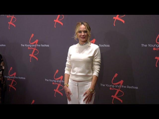 Sharon Case "The Young and the Restless" 13k Celebration Red Carpet