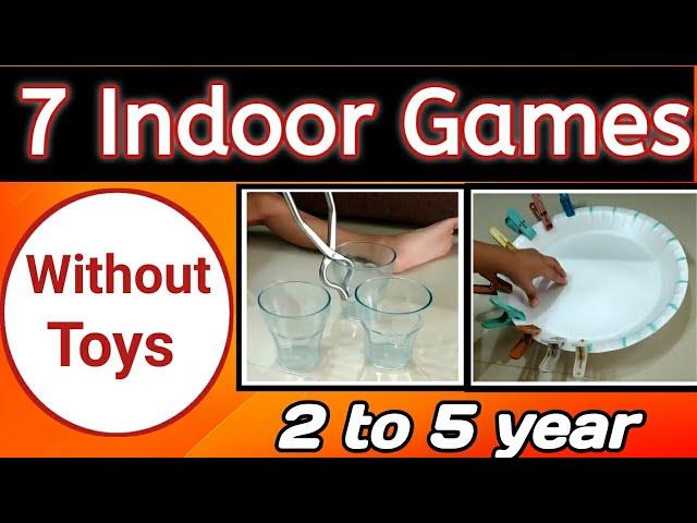 Indoor games for 2 3 4 year old | Fine motor skill | Concentration | Eye hand coordination