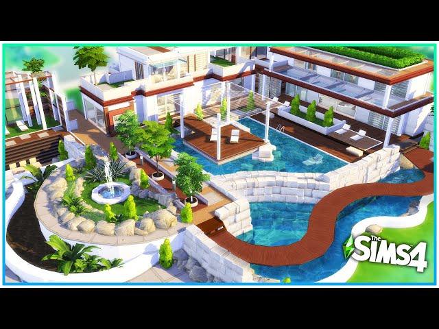 Dream Garden Mansion  [No CC] - Sims 4 Speed Build | Kate Emerald