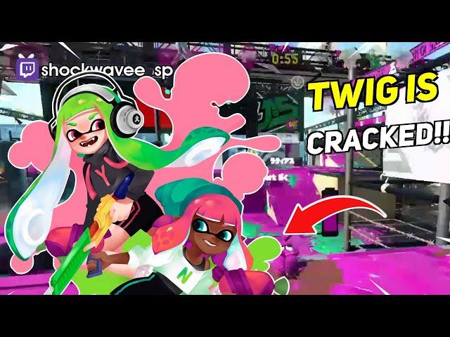 Splatoon Stream Moments: TWIG IS CRACKED!!!