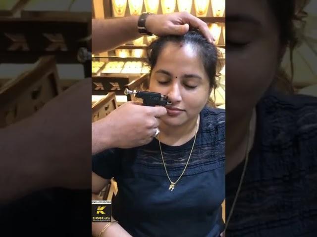 nose piercing.|konikkara gold&diamonds