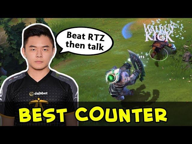 9k counter to Underlord — Aghanim Tusk by MidOne: beat RTZ then talk