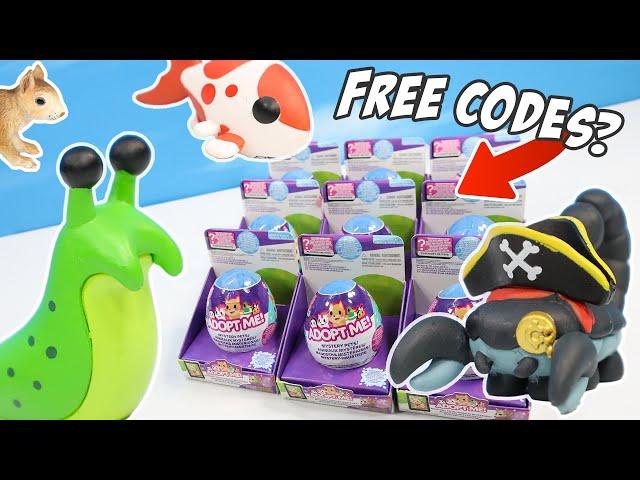 Adopt Me Mystery Pets Eggs Series 3 Collection Unboxing Free Codes!