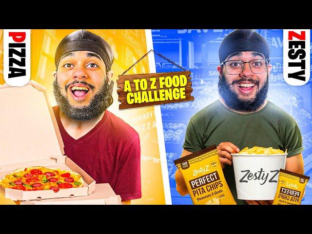 CHAPATI CHALLENGED ME TO A-Z EATING CHALLENGE In PAKISTAN!