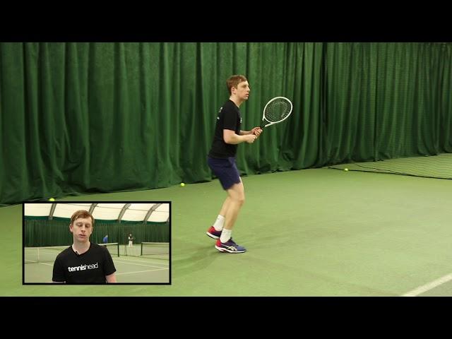 90 second version of tennishead's play test of Novak Djokovic's new Head Speed