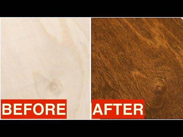 Staining Birch Plywood | *Quick Tip*