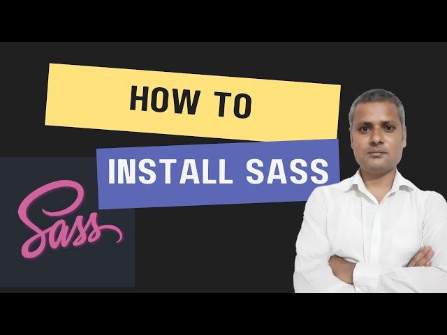 How to install sass #devn