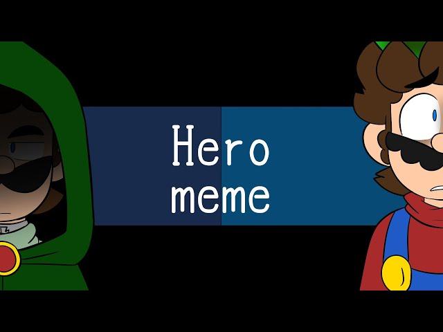 Hero meme | Super Mario | Prisoner Luigi Au