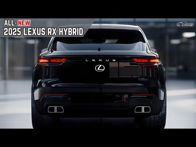 New 2025 Lexus RX Hybrid Unveiled - Best Hybrid SUV Of the Year ?