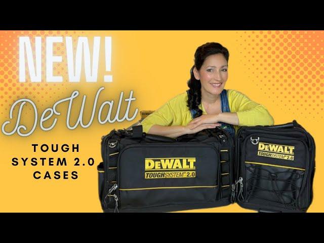 FIRST LOOK! NEW DeWalt Tough System 2.0 Soft Tool Bag Organizers #dewalt #toolbags #toughsystem