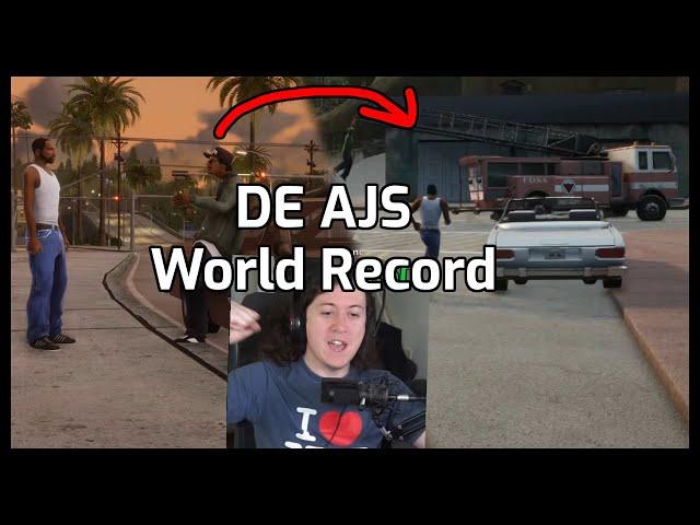 How I Got GTA:SA Definitive Edition WORLD RECORD in the Any% AJS Speedrun