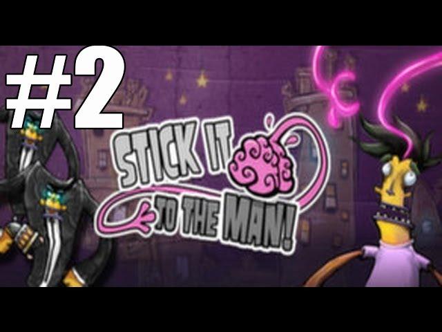 Stick It To The Man Walkthrough Part 1 Chapters 4 No Commentary Gameplay Lets Play Review