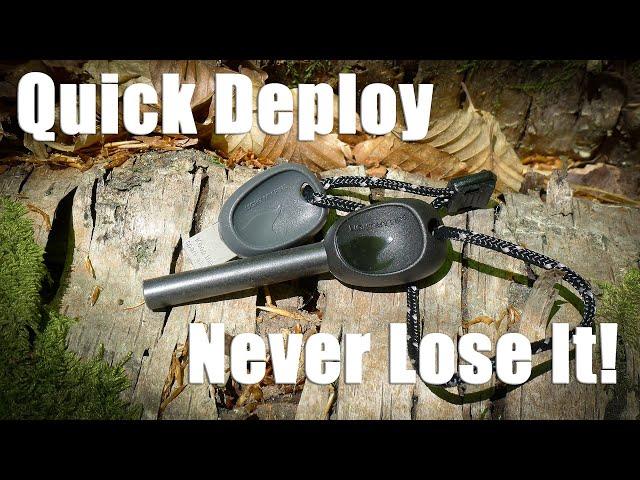 My Optimized Ferro Rod Carry System: Quick, Easy & Secure