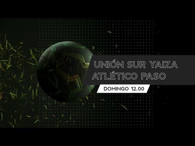 Promocional.- CD Unión Sur Yaiza - CD Atlético Paso, este domingo 13 a las 12:00 hs en TV Canaria