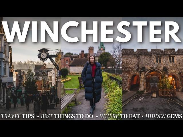 WINCHESTER TRAVEL GUIDE | cosy Christmas market, cathedral visit & best things to do