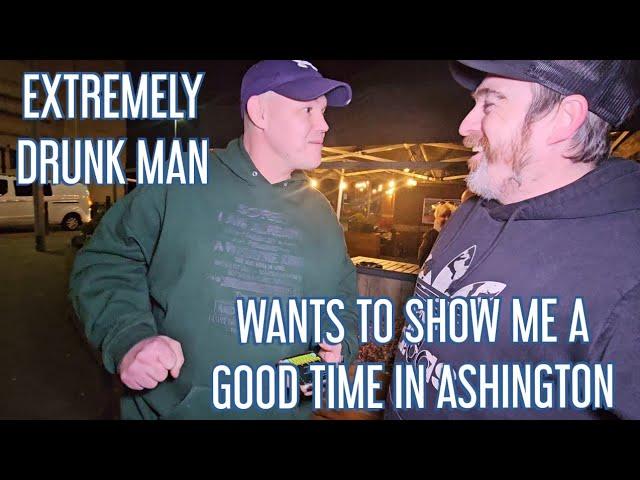 EXTREMELY DRUNK MAN WANTS TO SHOW ME A GOOD TIME!! Ashington mooch & takeaway review