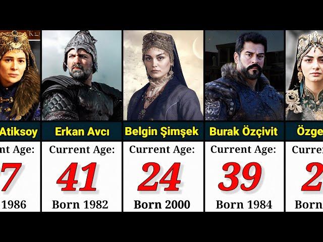 AGE Of  Kuruluş Osman Actors 2024