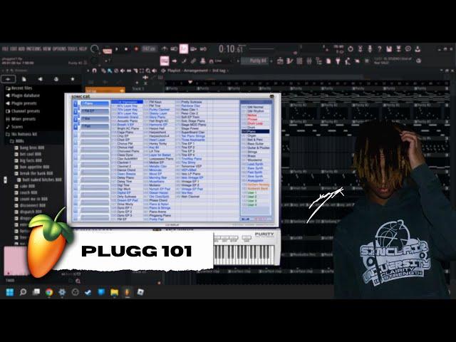 How to Make Plugg Beats on FL Studio like StoopidXool, Malenzie, ect..