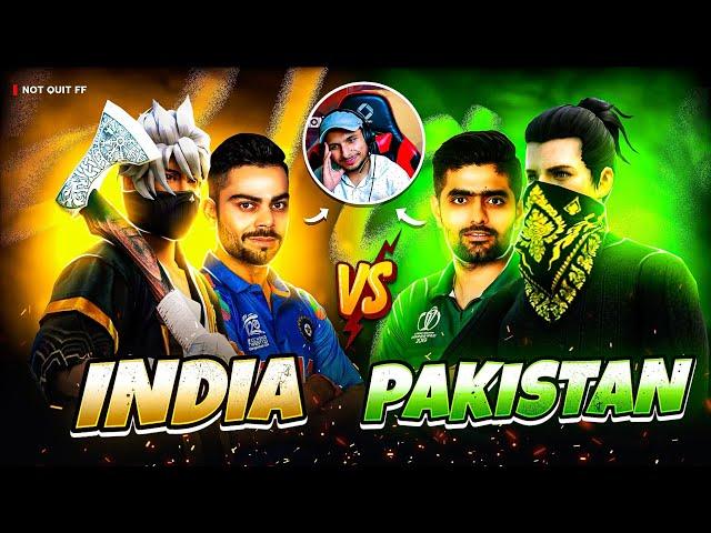 INDIA VS PAKISTAN | 4VS4 CLASH SQUAD | WHO WILL WIN #nonstopgaming #freefire #4vs4